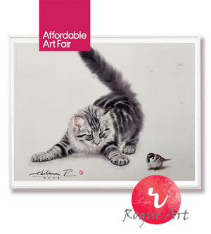 Silver Tabby Cat - Lurk