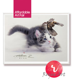 Silver Tabby Cat - Overturn